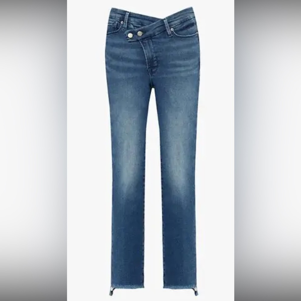 Good American Good Classic Straight Slim Jeans - Size 20